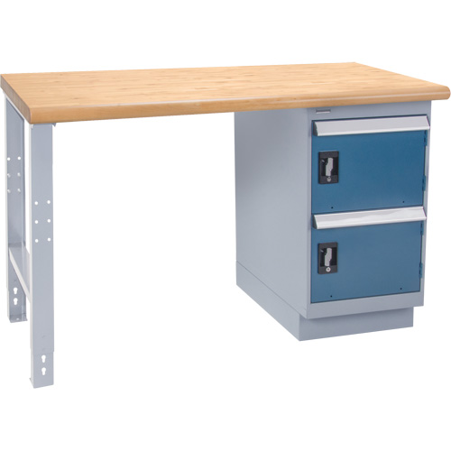 Industrial Duty Workbench, 1000 lbs. Cap., 24" W x 60" D, 34" H