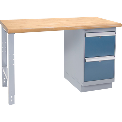 Industrial Duty Workbench, 1000 lbs. Cap., 24" W x 60" D, 34" H