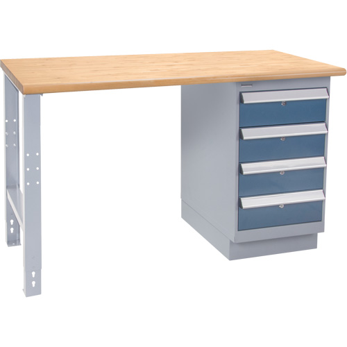 Industrial-Duty Workbench, 1000 lbs Cap., 72" W x 36" D, 34" H
