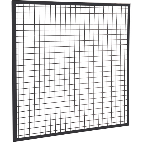 Wire Mesh Partition Panel, 4' H x 4' W