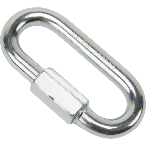 Zinc Plated Quick Link, 3300 lbs (1.65 tons), 1/2"