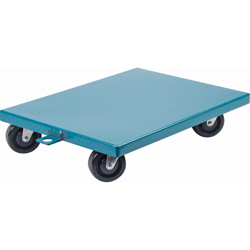 Steel Deck Dollies, 18" W x 24" D x 7" H, 1200 lbs. Capacity