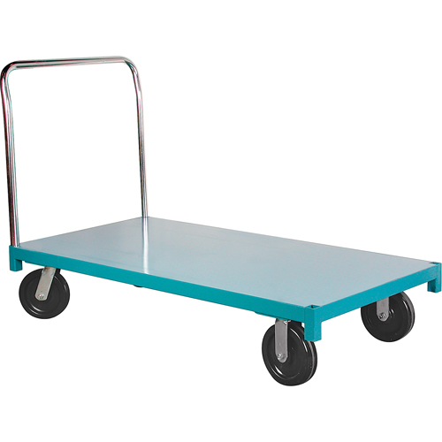 Platform Truck, 60" L x 30" W, 1400 lbs. Capacity, Nylon Casters