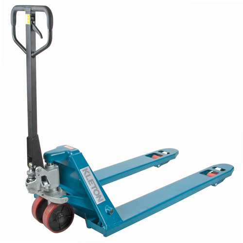 Heavy-Duty Hydraulic Pallet Truck, Steel, 36" L x 20.5" W, 5500 lbs. Capacity