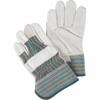 Abrasion-Resistant Fitter's Gloves, Ladies, Grain Cowhide Palm