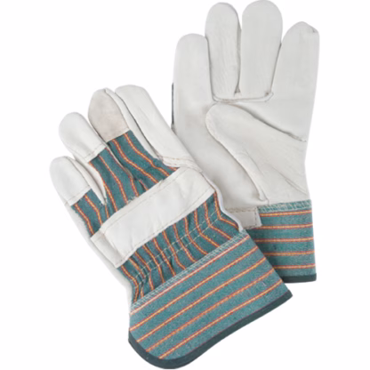 Abrasion-Resistant Fitter's Gloves, Ladies, Grain Cowhide Palm