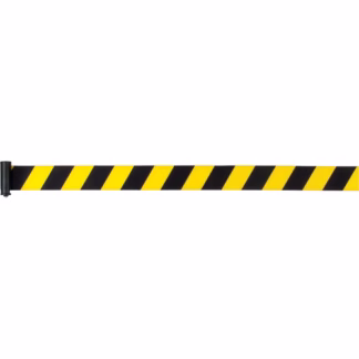 Tape Cassettes for Build-Your-Own Crowd Control Barriers, 7', Yellow Tape