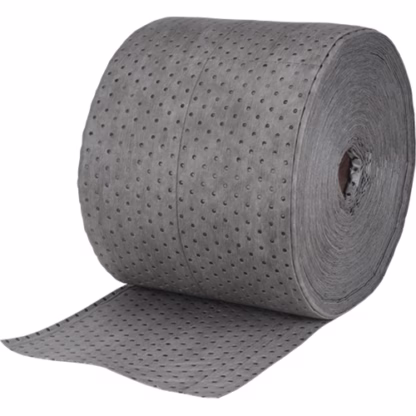 High Traffic Sorbents, Lightweight, 150' L x 15" W, 20 gal. Absorbancy