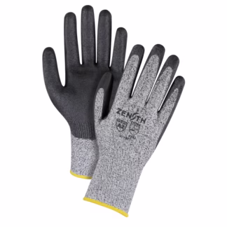 Seamless Stretch Cut-Resistant Gloves, Size 2X-Large/11, 13 Gauge, Polyurethane Coated, HPPE Shell, ANSI/ISEA 105 Level 2/EN 388 Level 3