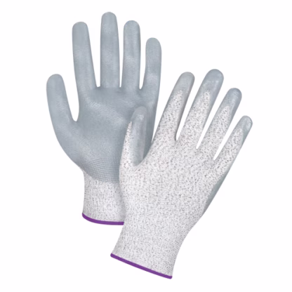 High-Performance Cut-Resistant Gloves, Size 6/X-Small, 13 Gauge, Nitrile Coated, HPPE Shell, ANSI/ISEA 105 Level 4/EN 388 Level 5