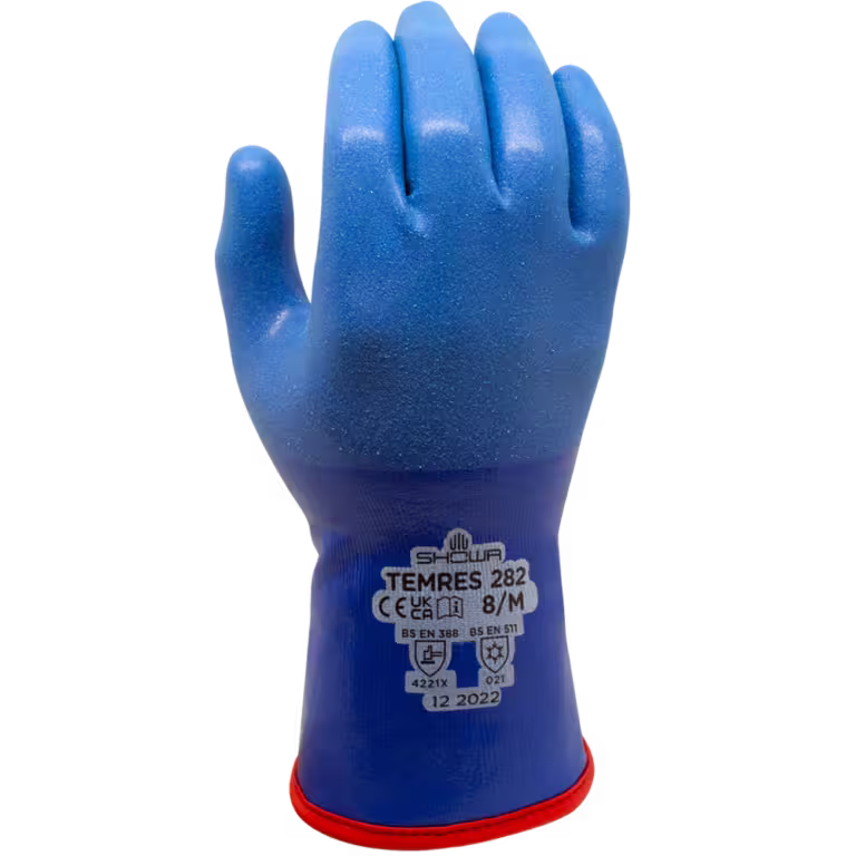 Atlas TemRes Gloves, Polyurethane Coating, Acrylic Shell